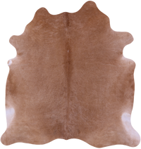 Thumbnail for Light Brown Natural Cowhide Rug - XX-Large 8' 0