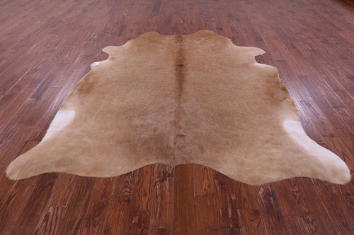Light Brown Natural Cowhide Rug - XX-Large 8' 0