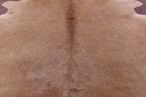 Light Brown Natural Cowhide Rug - XX-Large 8' 0