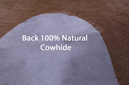 Light Brown Natural Cowhide Rug - XX-Large 8' 0
