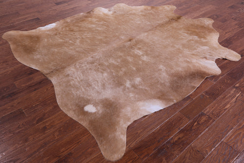 Light Brown Natural Cowhide Rug - XX-Large 8' 6