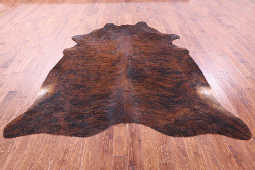 Brindle Natural Cowhide Rug - XX-Large 8' 8