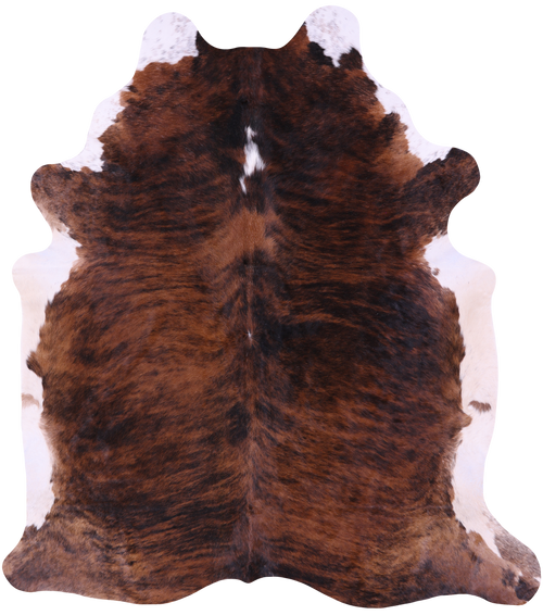 Brindle Natural Cowhide Rug - XX-Large 8' 6