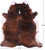 Brindle Natural Cowhide Rug - XX-Large 8' 6"H x 7' 7"W
