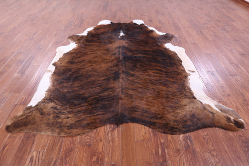 Brindle Natural Cowhide Rug - XX-Large 8' 6