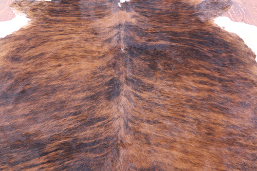 Brindle Natural Cowhide Rug - XX-Large 8' 6
