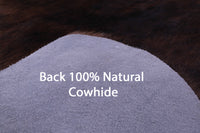 Thumbnail for Brindle Natural Cowhide Rug - XX-Large 8' 6