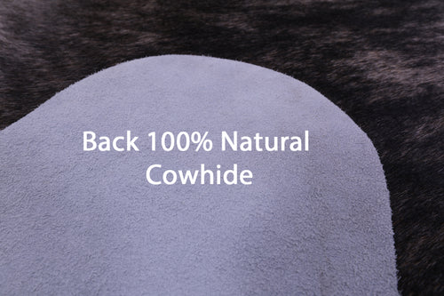 Grey Brindle Natural Cowhide Rug - XX-Large 8' 0