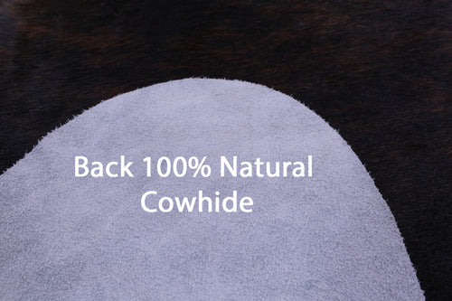 Dark Brindle Natural Cowhide Rug - XX-Large 8' 3
