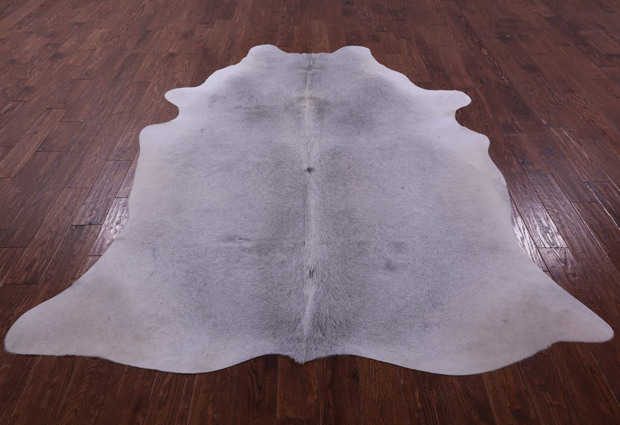Grey Natural Cowhide Rug - XX-Large 8' 5"H x 6' 8"W