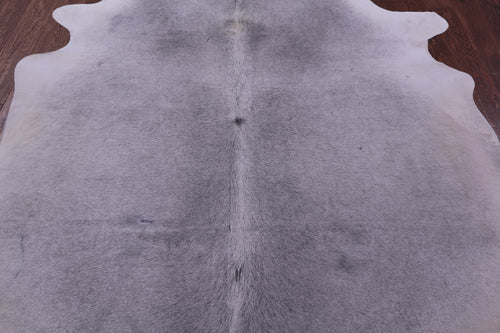 Grey Natural Cowhide Rug - XX-Large 8' 5