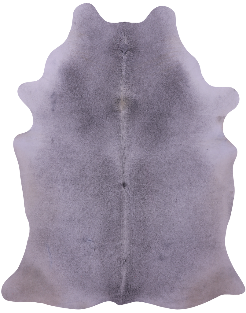 Grey Natural Cowhide Rug - XX-Large 8' 5"H x 6' 8"W