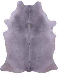 Thumbnail for Grey Natural Cowhide Rug - XX-Large 8' 5