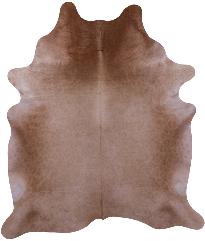 Light Brown Natural Cowhide Rug - XX-Large 8' 3"H x 7' 3"W