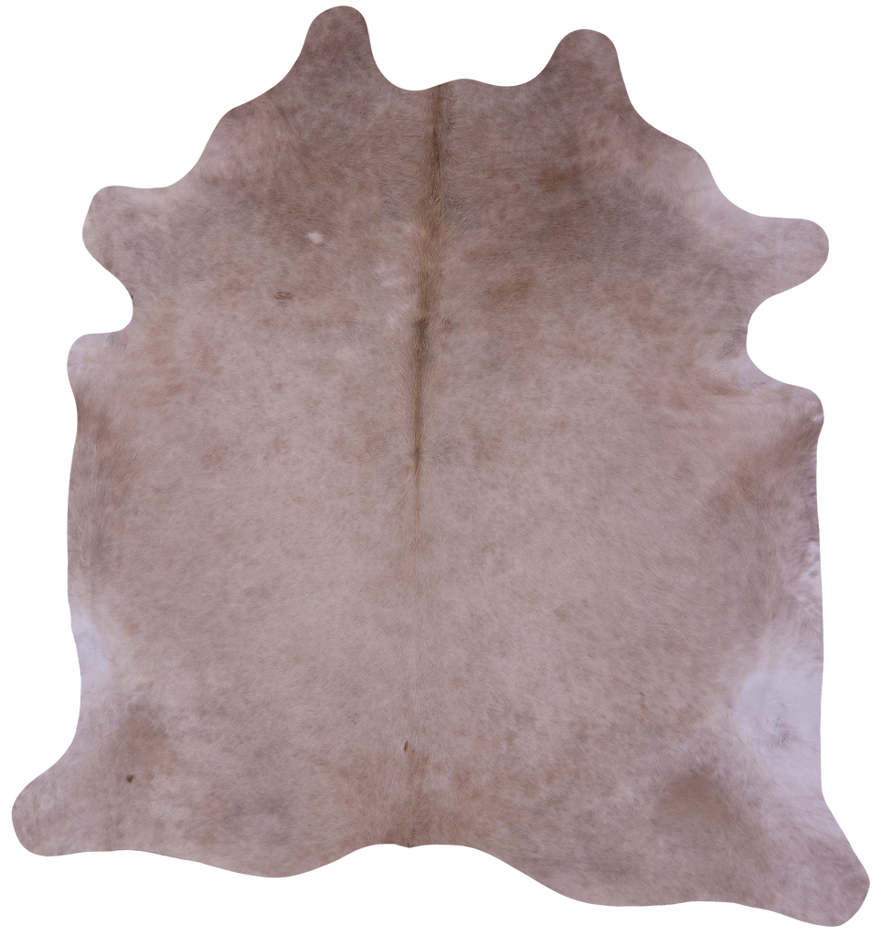 Beige Natural Cowhide Rug - XX-Large 8' 0"H x 7' 9"W