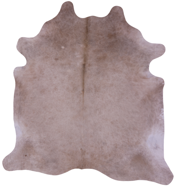 Beige Natural Cowhide Rug - XX-Large 8' 0"H x 7' 9"W