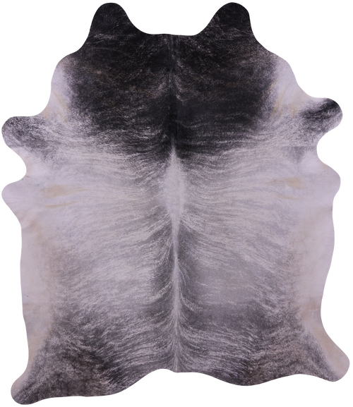 Grey Brindle Natural Cowhide Rug - XX-Large 8' 6