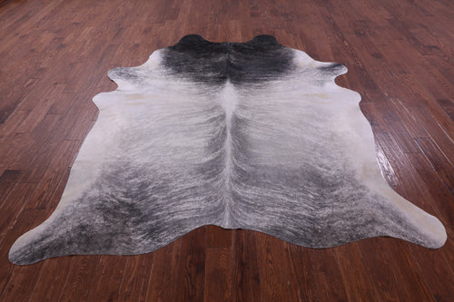 Grey Brindle Natural Cowhide Rug - XX-Large 8' 6