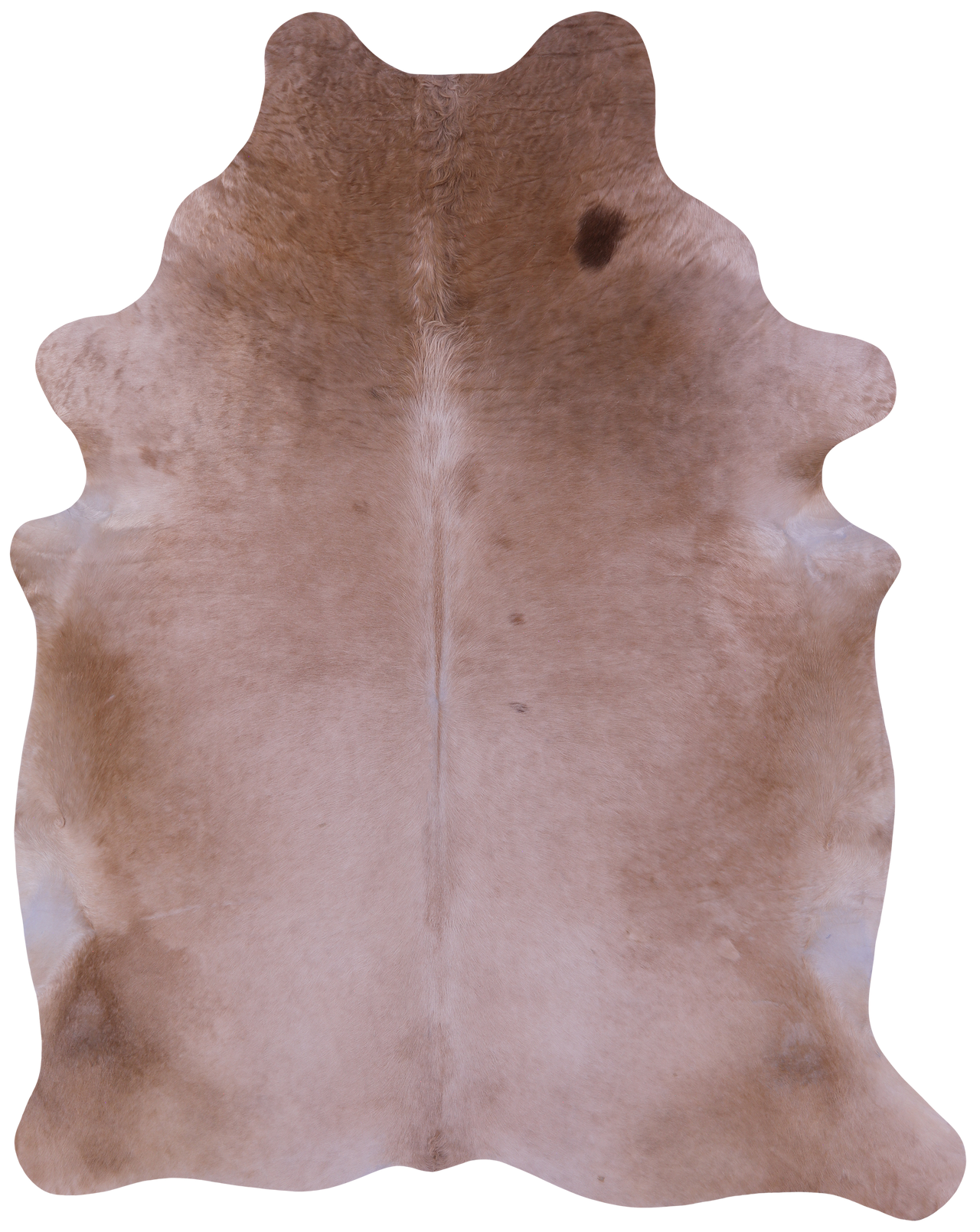 Light Brown Natural Cowhide Rug - XX-Large 9' 0"H x 7' 1"W