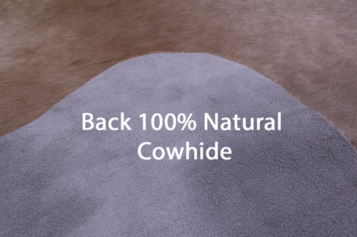Light Brown Natural Cowhide Rug - XX-Large 9' 0