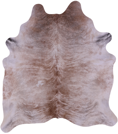 Light Brindle Natural Cowhide Rug - XX-Large 8' 6