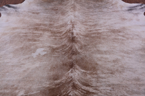 Light Brindle Natural Cowhide Rug - XX-Large 8' 6