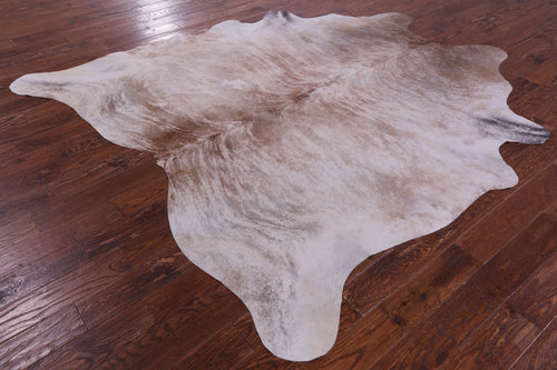 Light Brindle Natural Cowhide Rug - XX-Large 8' 6