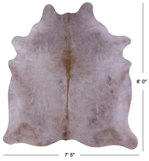 Champagne Natural Cowhide Rug - XX-Large 8' 0