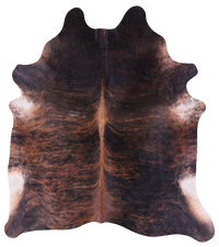 Thumbnail for Brindle Natural Cowhide Rug - XX-Large 8' 5