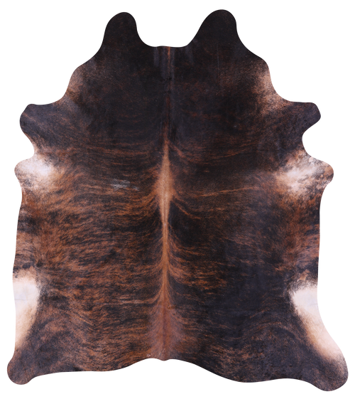 Brindle Natural Cowhide Rug - XX-Large 8' 5
