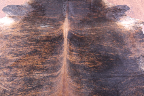Brindle Natural Cowhide Rug - XX-Large 8' 5