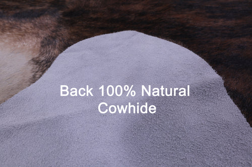 Brindle Natural Cowhide Rug - XX-Large 8' 5