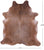 Light Brown Natural Cowhide Rug - XX-Large 8' 8"H x 7' 7"W
