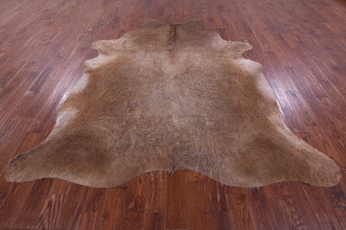 Light Brown Natural Cowhide Rug - XX-Large 8' 8
