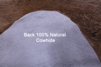Thumbnail for Light Brown Natural Cowhide Rug - XX-Large 8' 8
