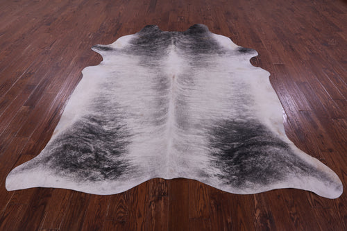 Grey Brindle Natural Cowhide Rug - XX-Large 8' 5