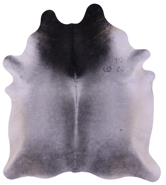 Grey Natural Cowhide Rug - XX-Large 8' 1"H x 7' 3"W