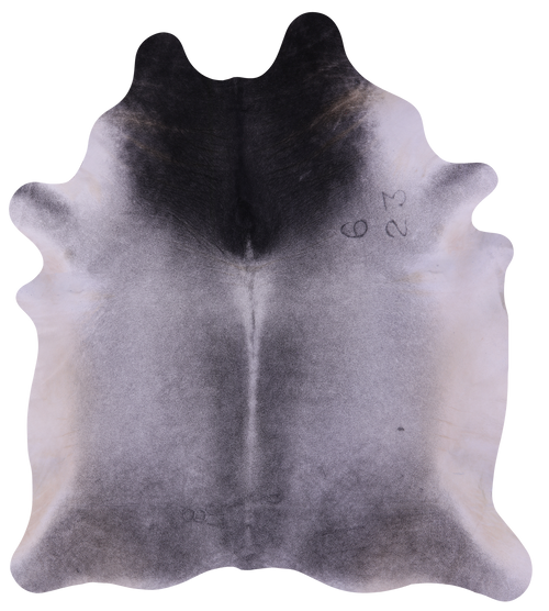 Grey Natural Cowhide Rug - XX-Large 8' 1
