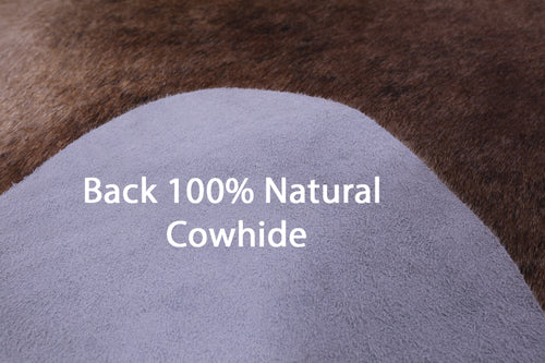 Light Brindle Natural Cowhide Rug - XX-Large 8' 7