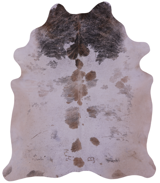 Beige Natural Cowhide Rug - XX-Large 8' 4"H x 7' 1"W