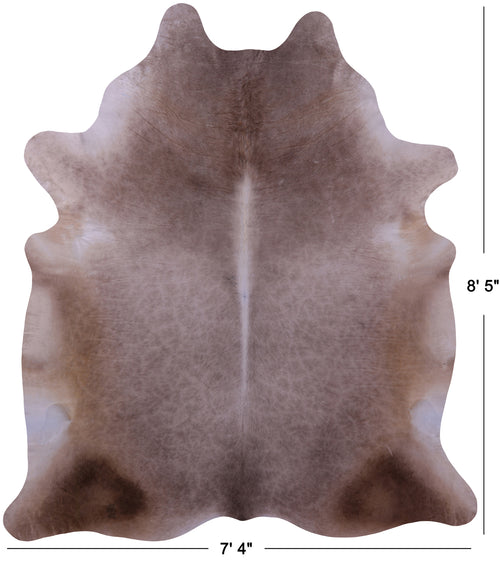 Champagne Natural Cowhide Rug - XX-Large 8' 5