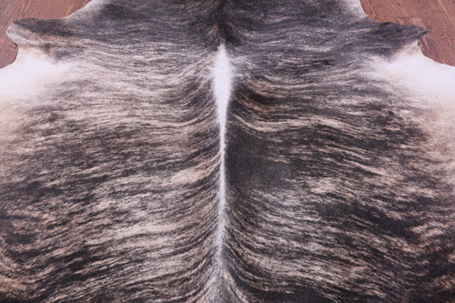 Light Brindle Natural Cowhide Rug - XX-Large 8' 7