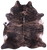 Light Brindle Natural Cowhide Rug - XX-Large 8' 3"H x 7' 7"W