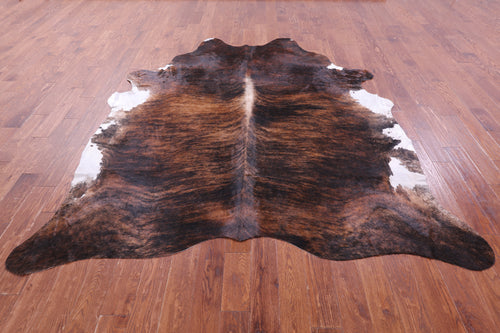 Brindle Natural Cowhide Rug - XX-Large 8' 9