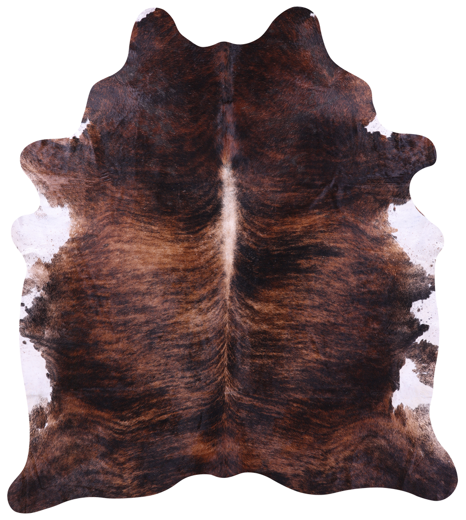 Brindle Natural Cowhide Rug - XX-Large 8' 9"H x 7' 9"W