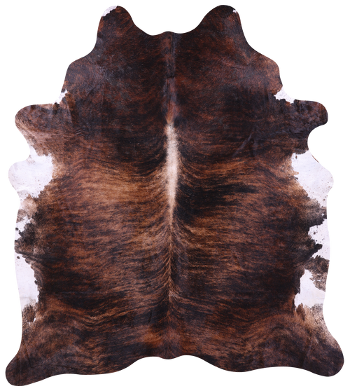 Brindle Natural Cowhide Rug - XX-Large 8' 9