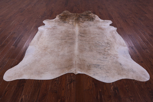 Light Brindle Natural Cowhide Rug - XX-Large 8' 9