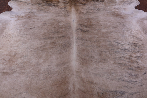 Light Brindle Natural Cowhide Rug - XX-Large 8' 9