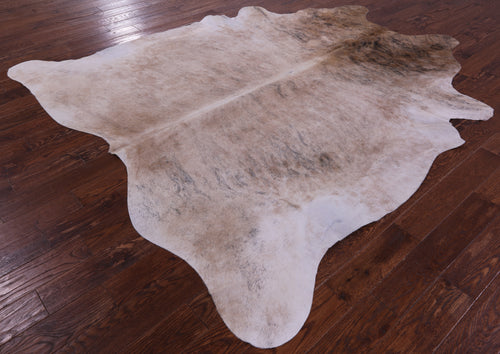 Light Brindle Natural Cowhide Rug - XX-Large 8' 9