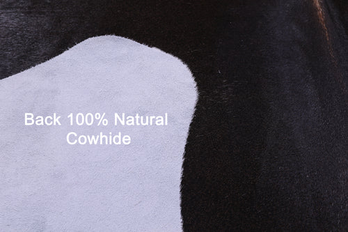 Brown & White Natural Cowhide Rug - XX-Large 8' 0